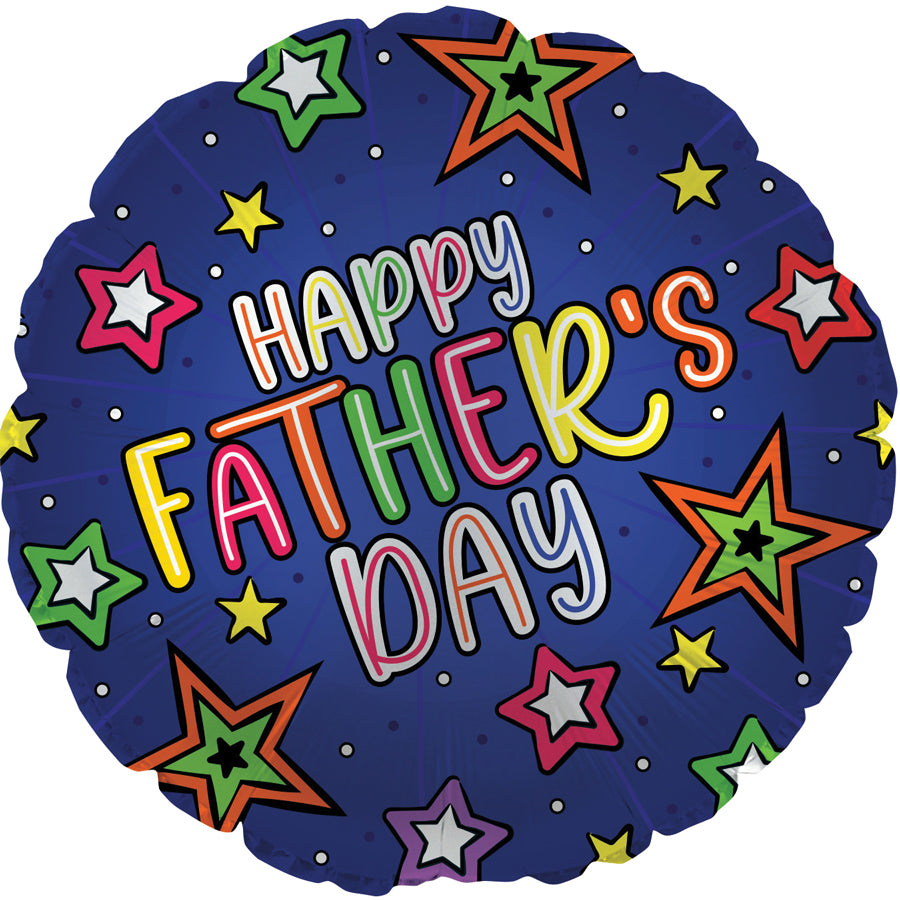 Happy Fathers Day Star Pattern