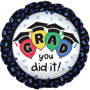 Grad You Did It ! Balloon Hats