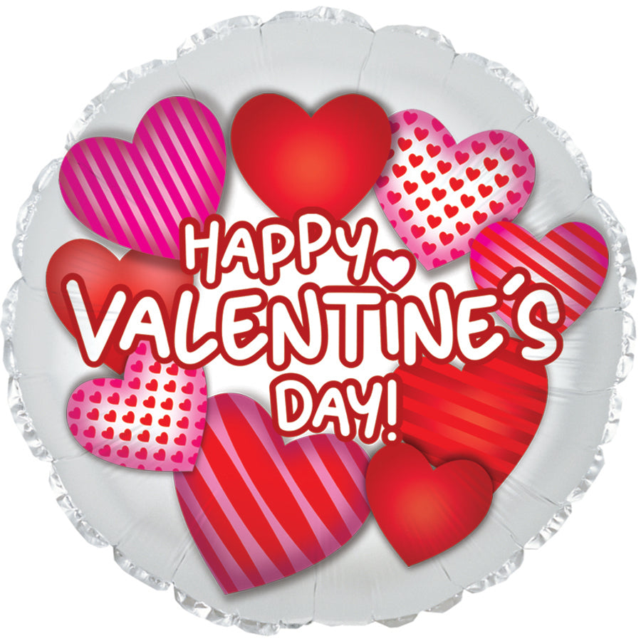 Happy Valentine's Day Pattern Hearts