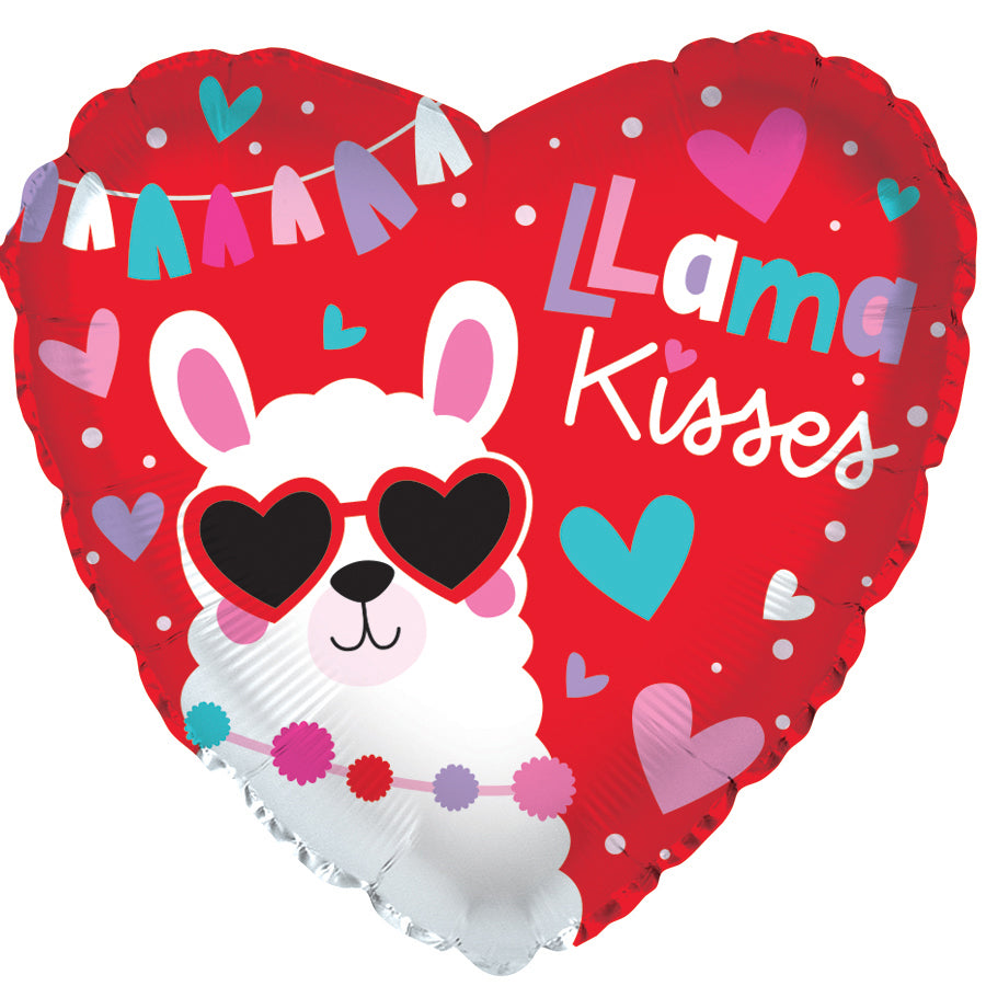 Llama Kisses Heart
