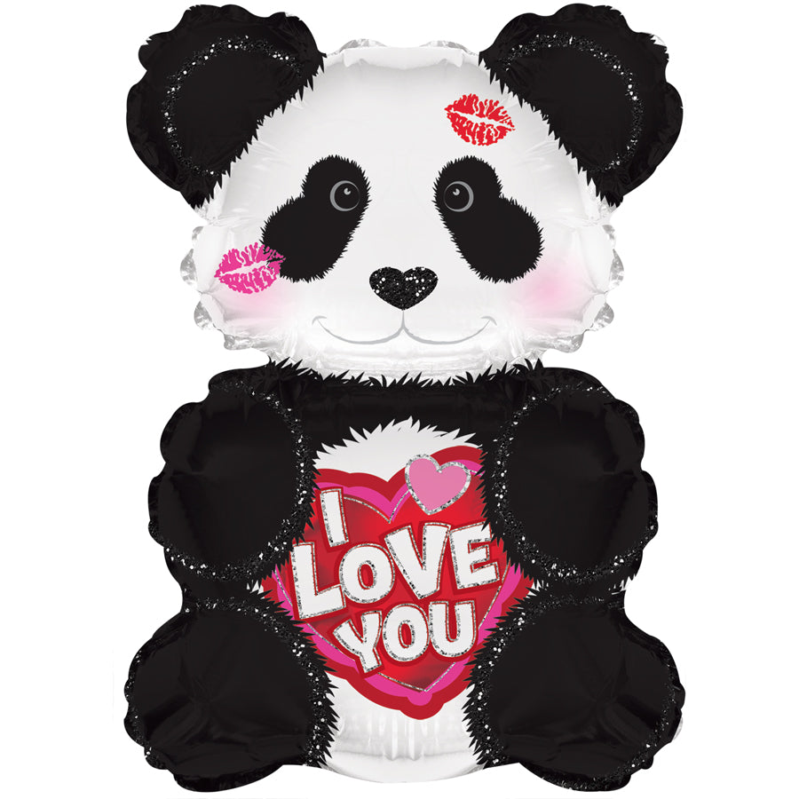 I Love You Panda Kiss