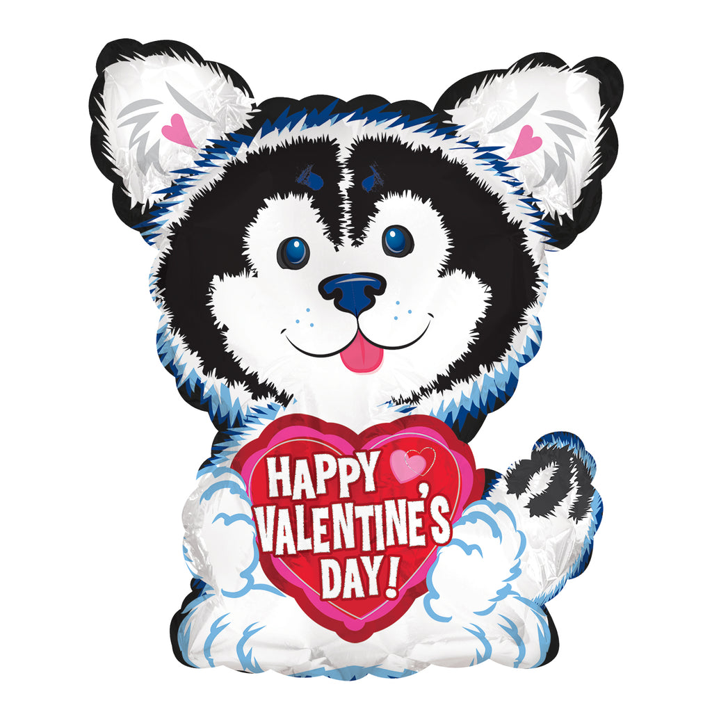 Happy Valentine's Day Husky