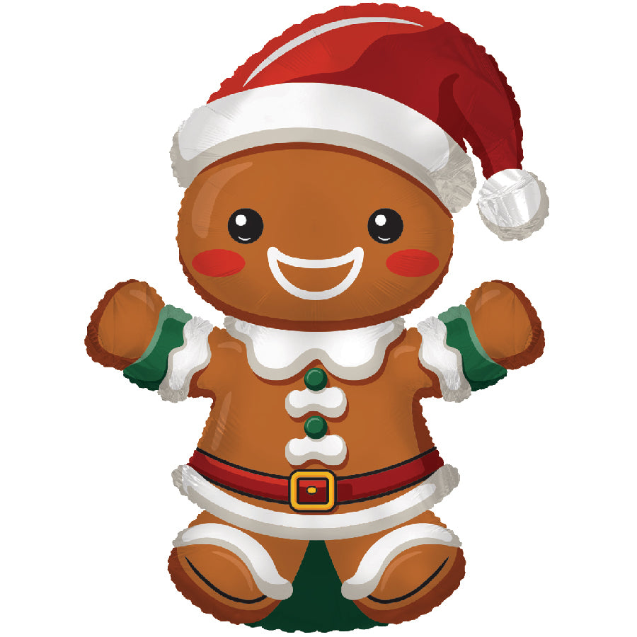 Gingerbread Man Claus Jumbo