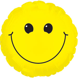 Solid Yellow Smiley Face