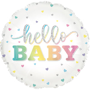 Ballons latex - Set Hello Baby 