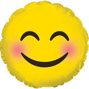Emoticon Smile Blushing Cheeks