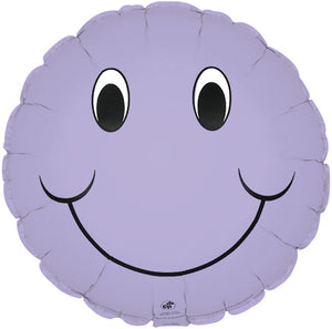 Lavender Smiley Face