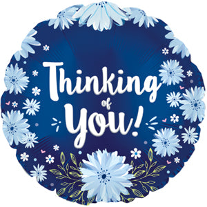 Thinking of You Blue Daisies