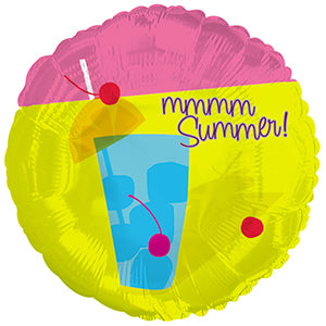 Summer Drink Air-Filled Stick Balloon