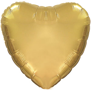 Antique Gold Heart