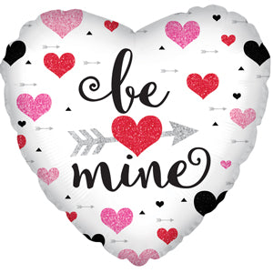 Be Mine Air-Filled Stick Balloon