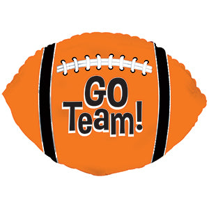 Go Team! Football Orange