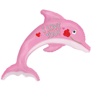 I Love You Pink Dolphin