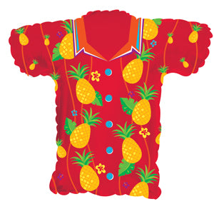 Red Hawaiian Shirt Shape
