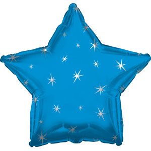 Blue Sparkle Star