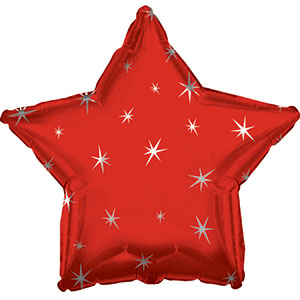 Red Sparkle Star