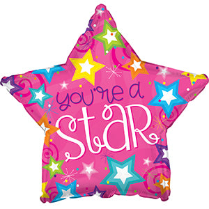 You're a Star Air-Filled Stick Balloon