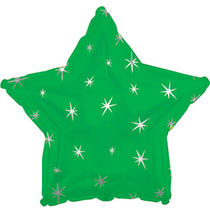 Green Sparkle Star
