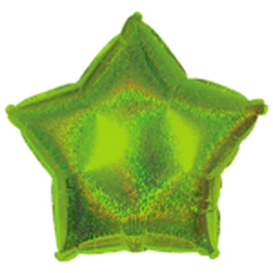 Lime Green Dazzle Star