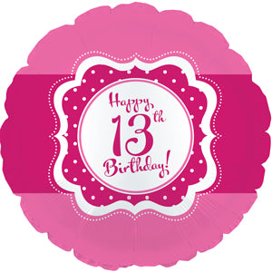Happy 13th Birthday Perfect Pink