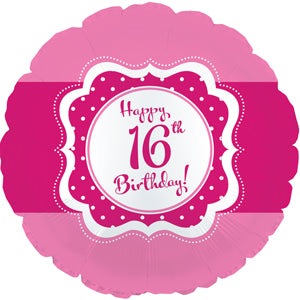 Happy 16th Birthday Perfect Pink